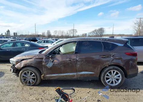 2020 Acura Rdx Standard from USA, damaged, VIN 5J8TC2H31LL007008